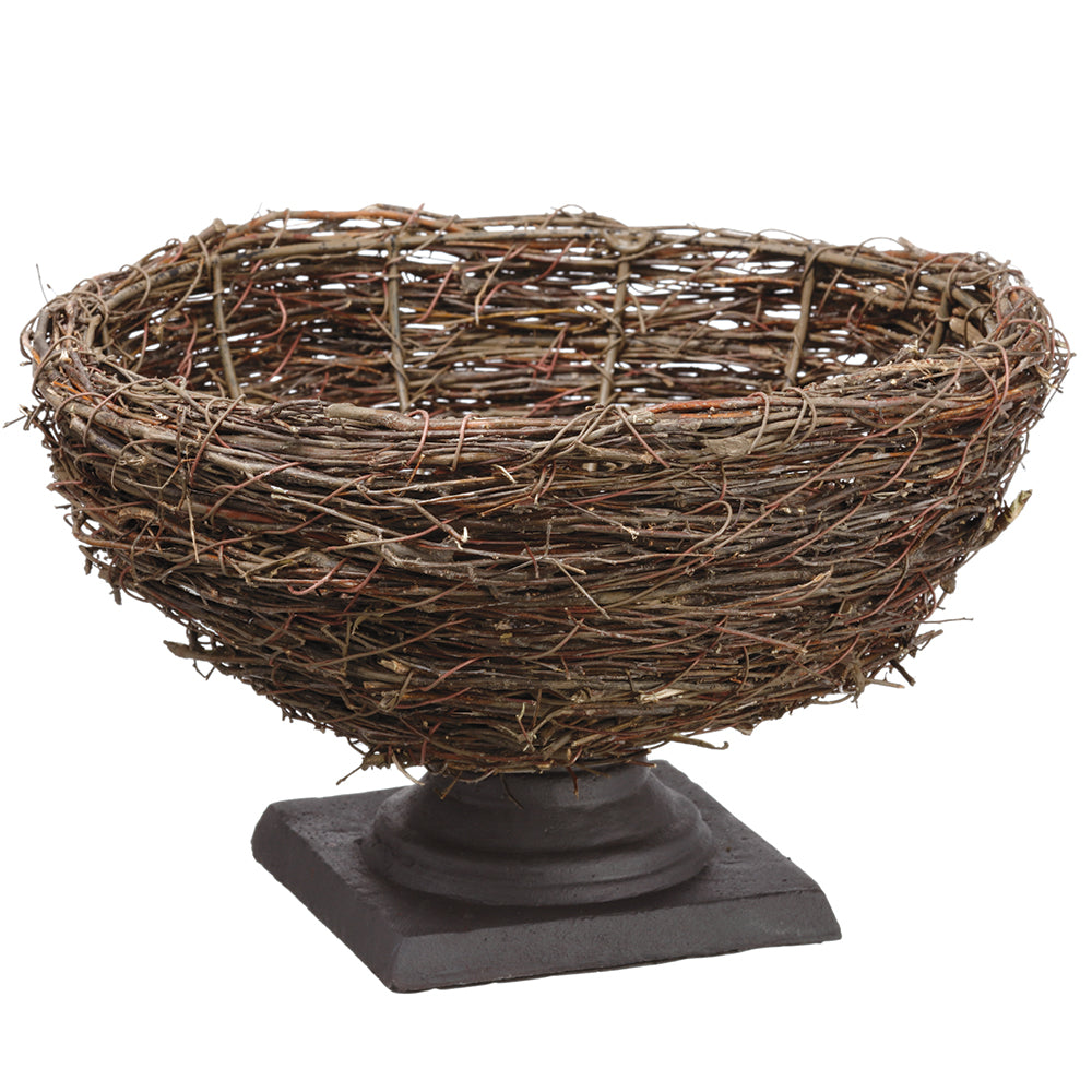 Twig Urn On Stand