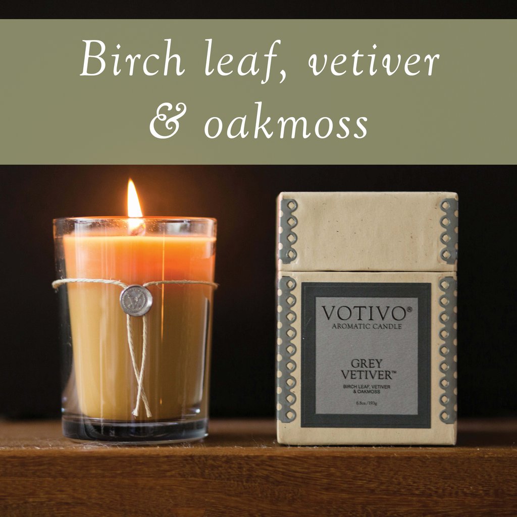 Aromatic Candle Grey Vetiver