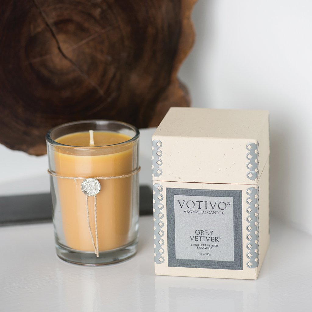 Aromatic Candle Grey Vetiver