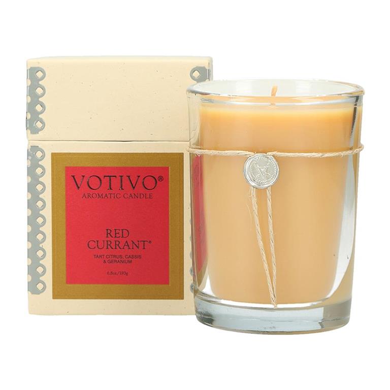 6.8 oz Aromatic Candle Red Currant