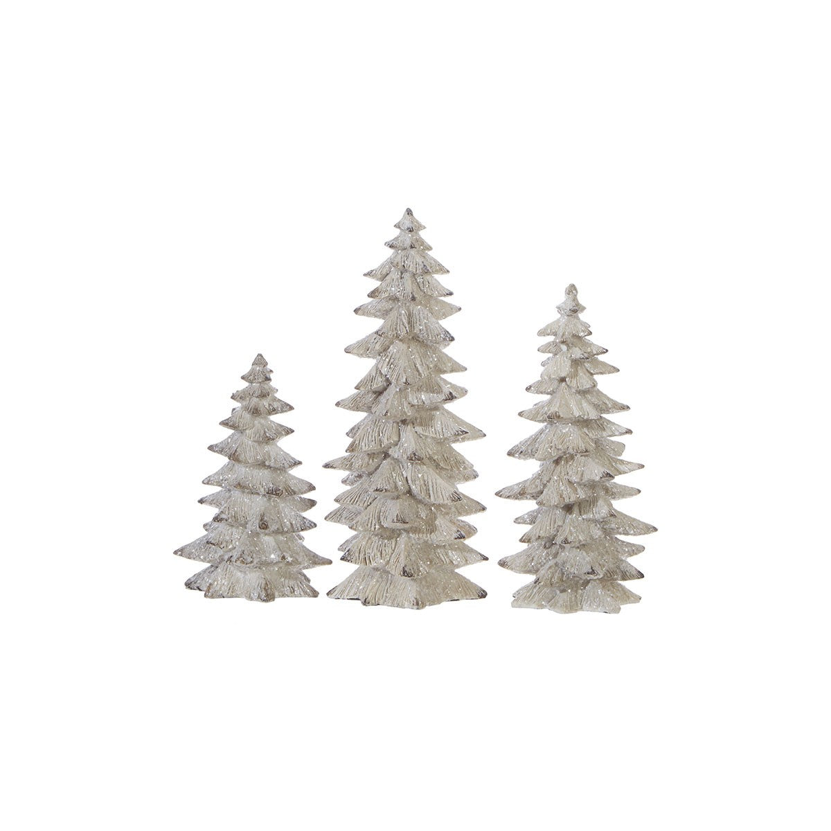 White Glittered Tree