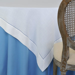 Dawn Blue - Snow White Tablecoth