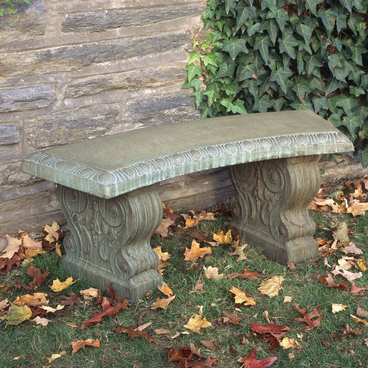 Curved Traditional Bench
