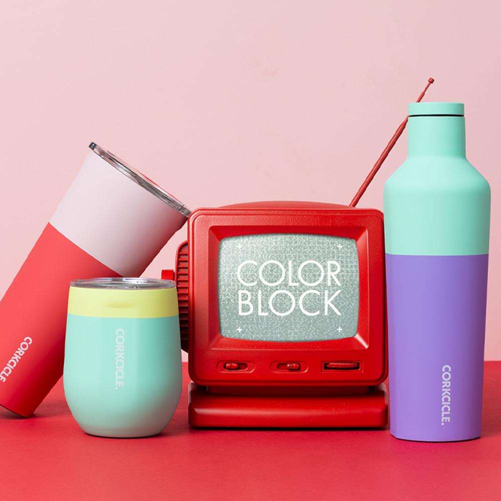 Color Block Stemless