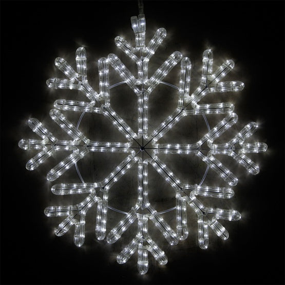 24&quot; LED 40 Point Snowflake