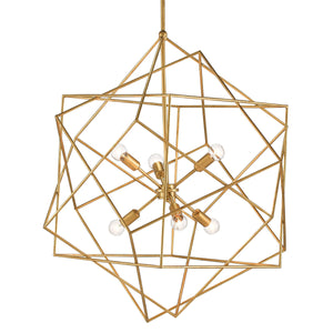 Aerial Gold Chandelier