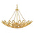 Allemande Gold Chandelier