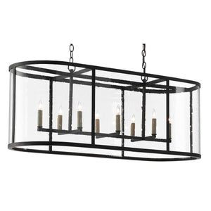 Argand Oval Chandelier