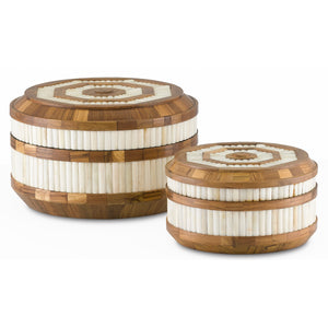 Banjhara Round Box Set of 2