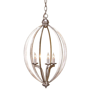 Bella Luna Silver Small Chandelier