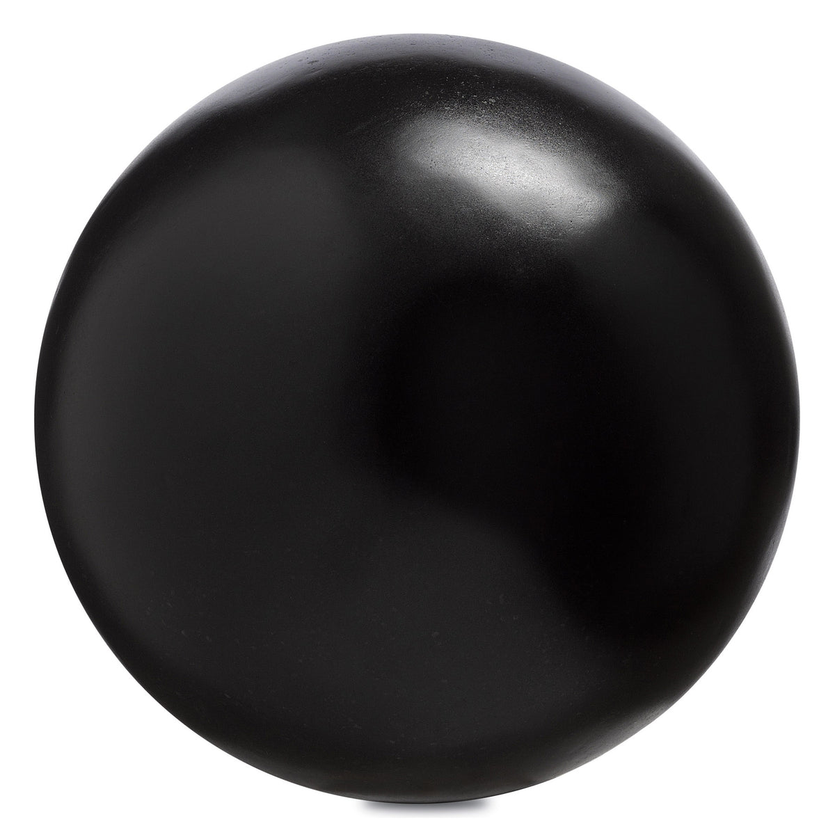 Black Large Concrete Ball
