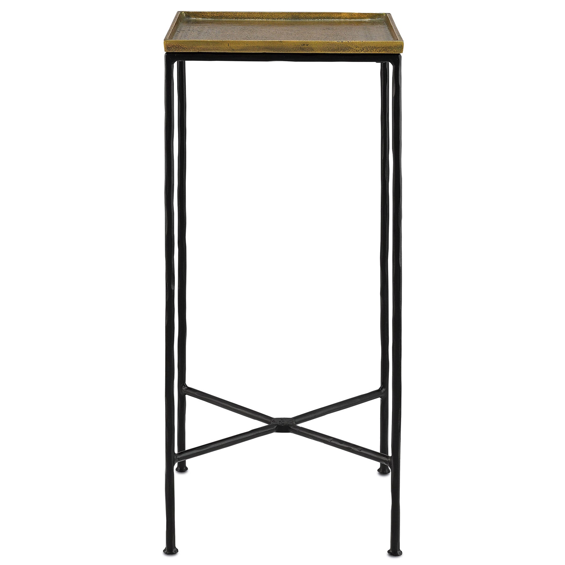 Boyles Brass Drinks Table