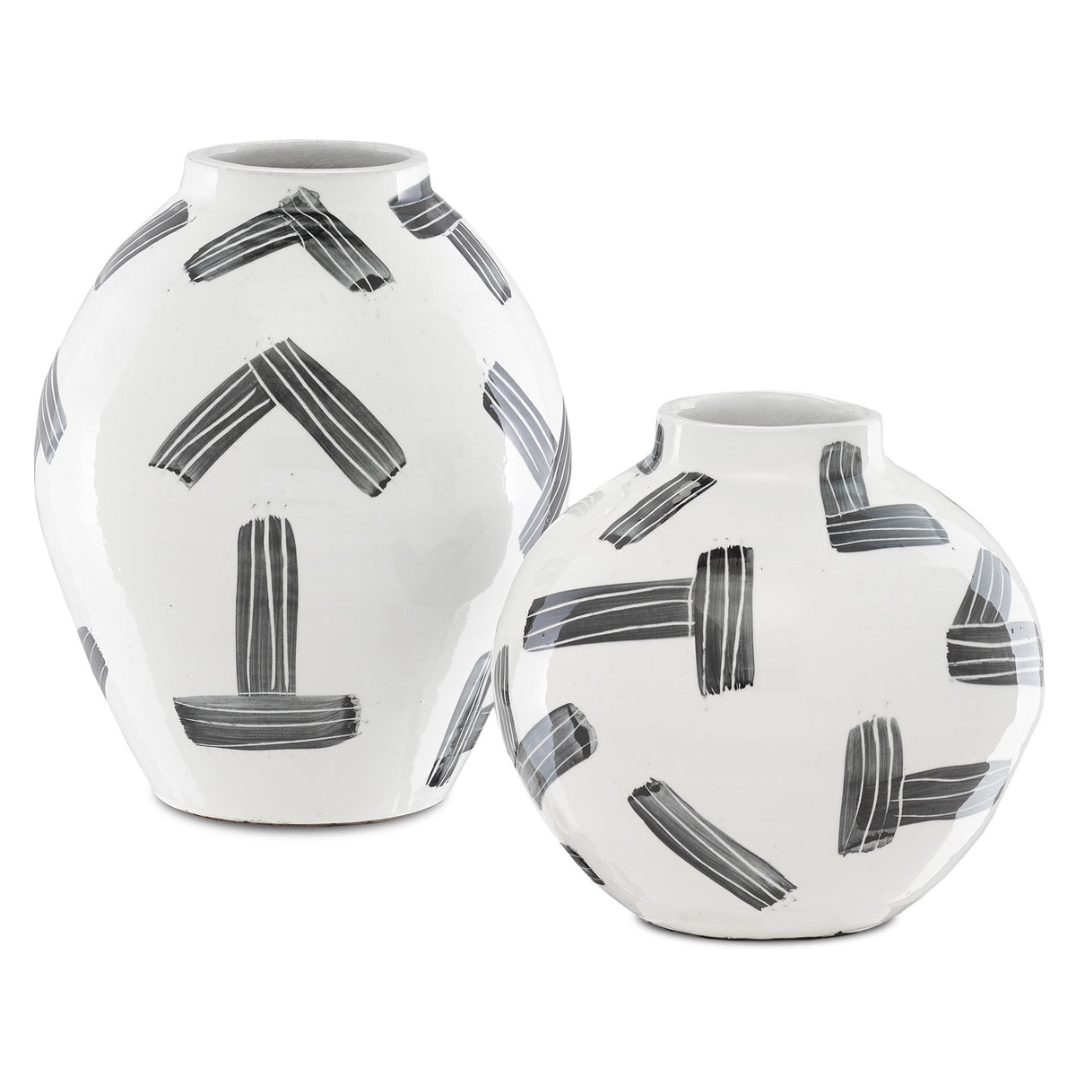 Cipher Vase Set of 2