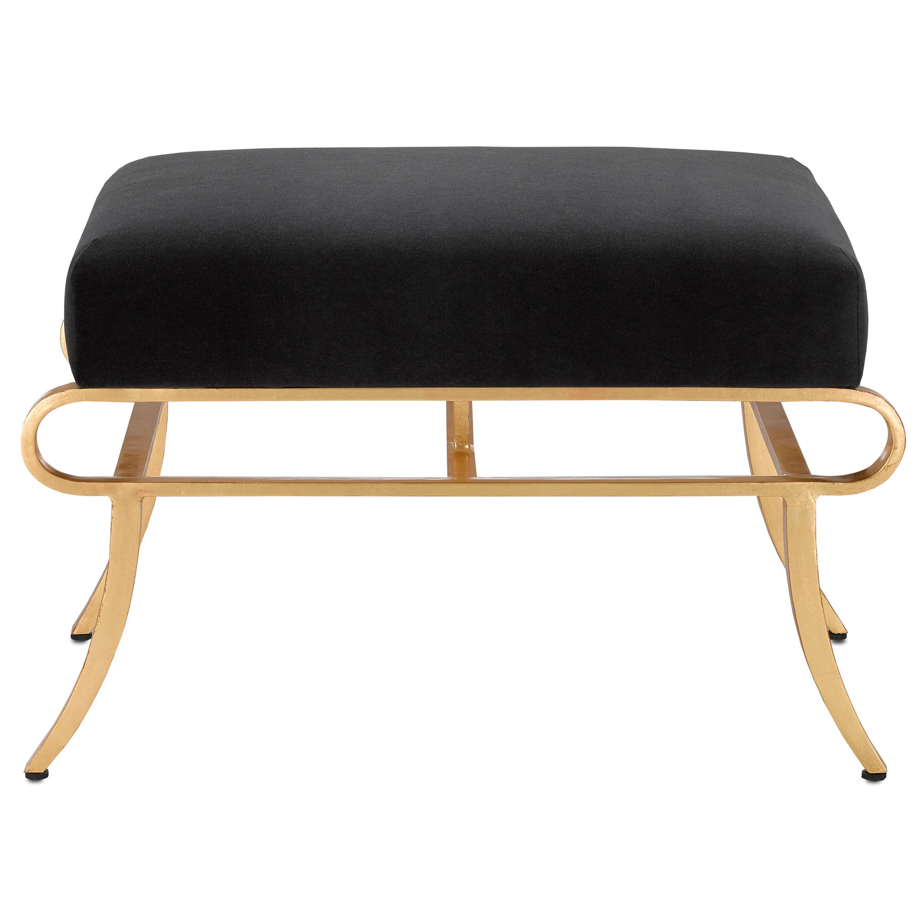 Claude Ebony Ottoman