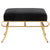 Claude Ebony Ottoman