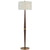 Colee Mahogany Floor Lamp