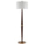 Colee Mahogany Floor Lamp