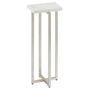 Cora White Drinks Table