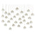 Crystal Bud 30-Light Multi-Drop Pendant