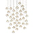 Crystal Bud 36-Light Multi-Drop Pendant
