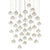 Crystal Bud 36-Light Multi-Drop Pendant