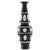 De Luca Black and White Vase
