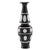 De Luca Black and White Vase