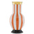 De Luca Coral Stripe Vase