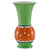 De Luca Green and Orange Vase