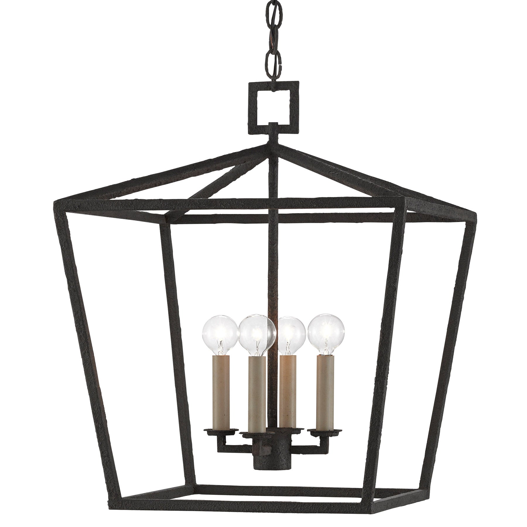 Denison Black Medium Lantern