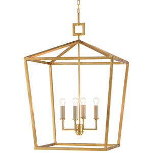 Denison Gold Large Lantern