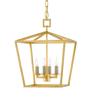 Denison Gold Small Lantern