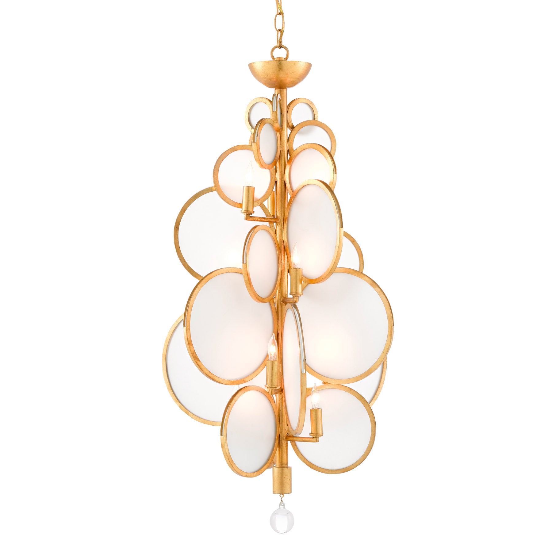 Dish Chandelier