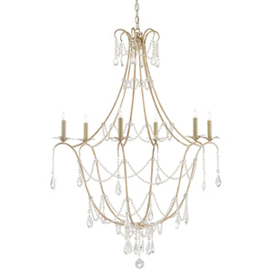 Elizabeth Silver Chandelier