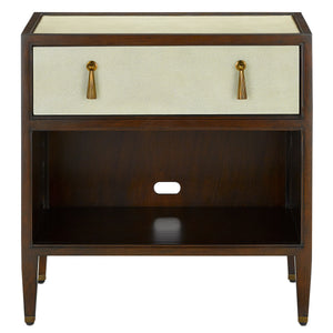 Evie Shagreen Nightstand