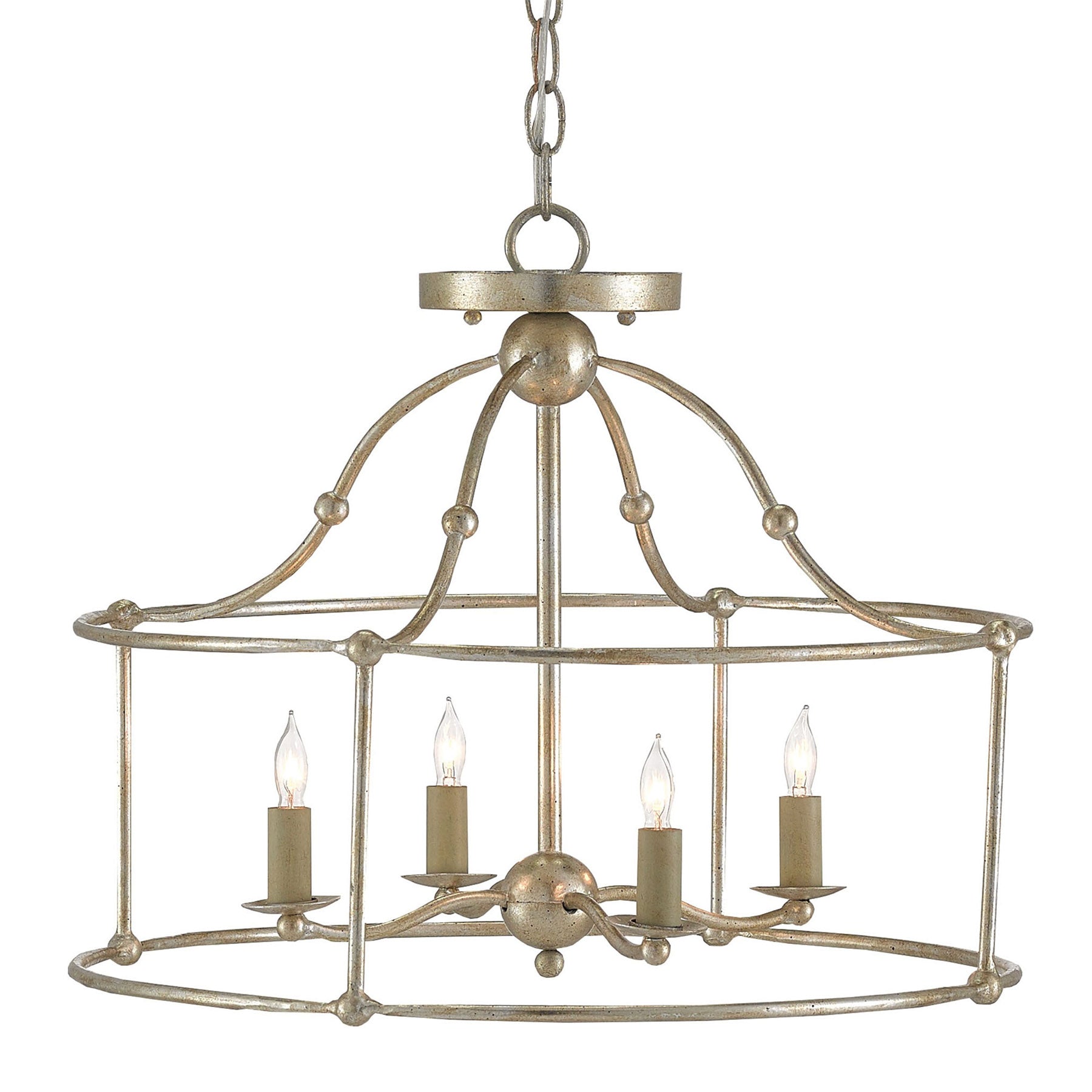 Fitzjames Silver Small Lantern
