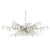 Forest Dawn Silver Chandelier
