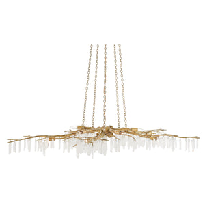 Forest Light Gold Chandelier