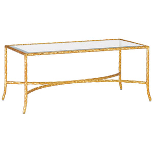 Gilt Twist Cocktail Table