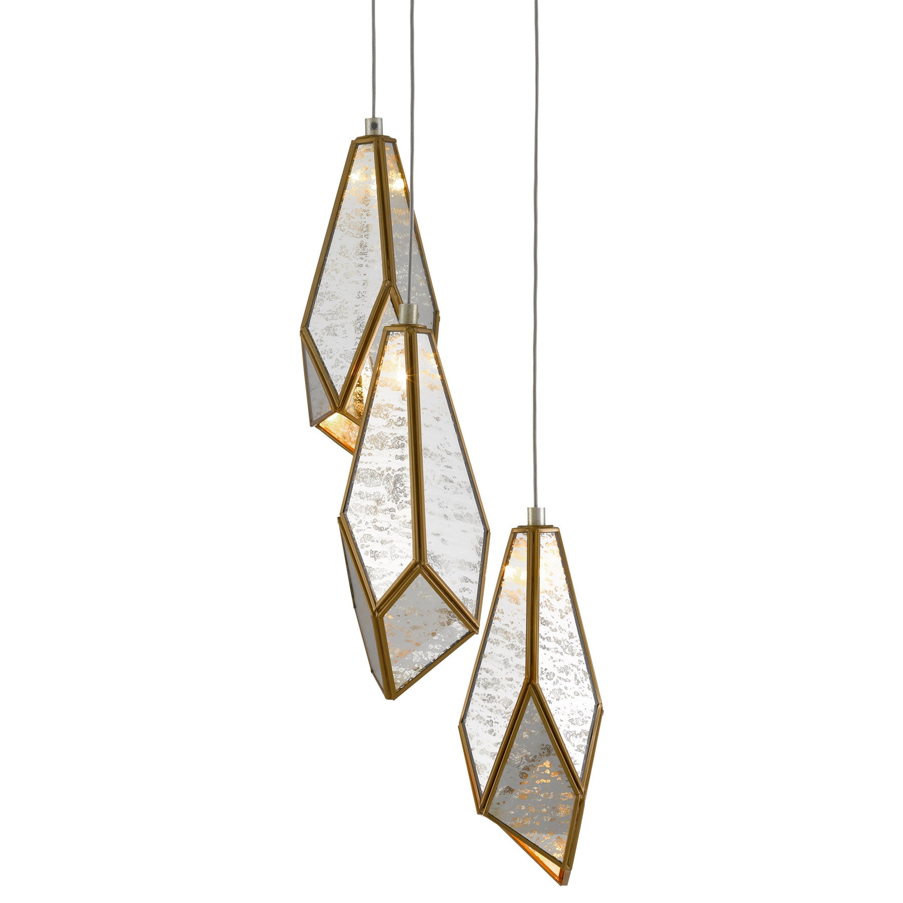 Glace 3 Light Multi Drop Pendant RFD