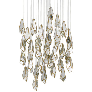 Glace 36-Light Multi-Drop Pendant
