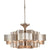 Grand Lotus Silver Large Chandelier