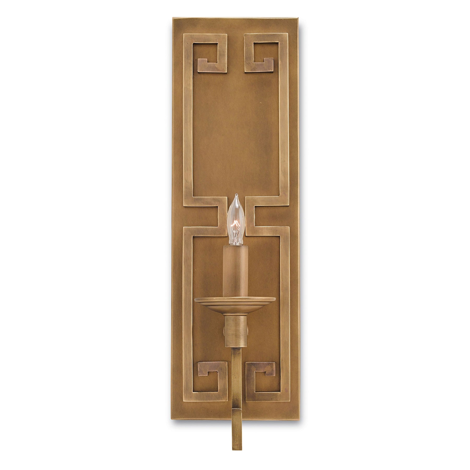 Greek Key Wall Sconce