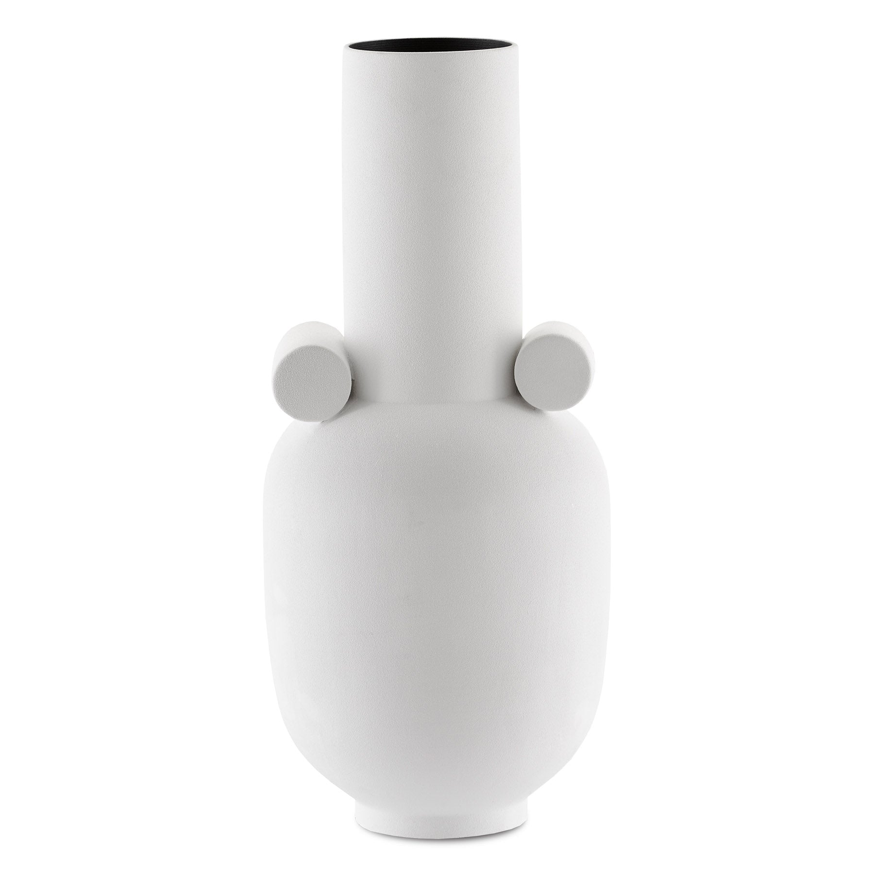 Happy 40 Long White Vase