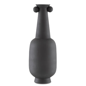 Happy 40 Stem Black Vase