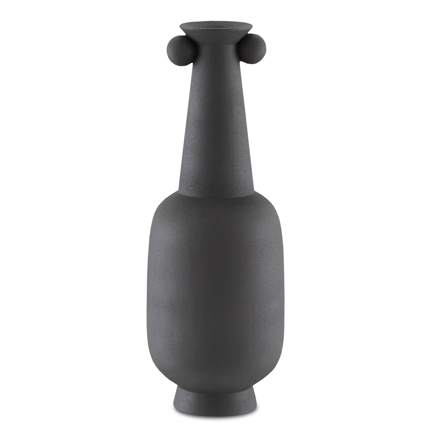 Happy 40 Stem Black Vase