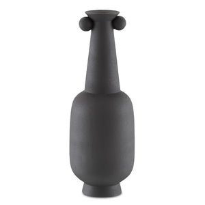 Happy 40 Stem Black Vase