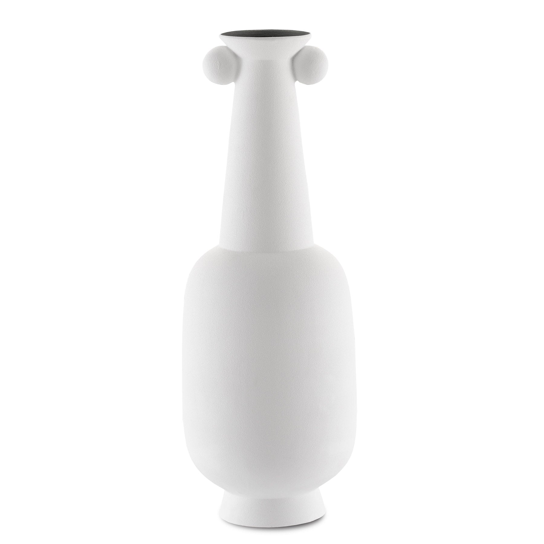 Happy 40 Stem White Vase