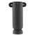 Happy 40 Tube Black Vase