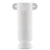 Happy 40 Tube White Vase